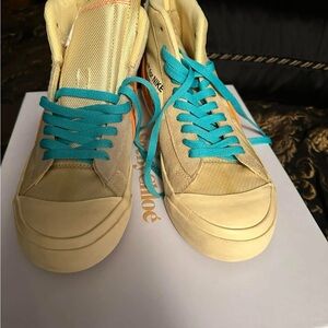 Nike x Off White Blazers Mid Rise “All Hallows Eve” - Size 9.5